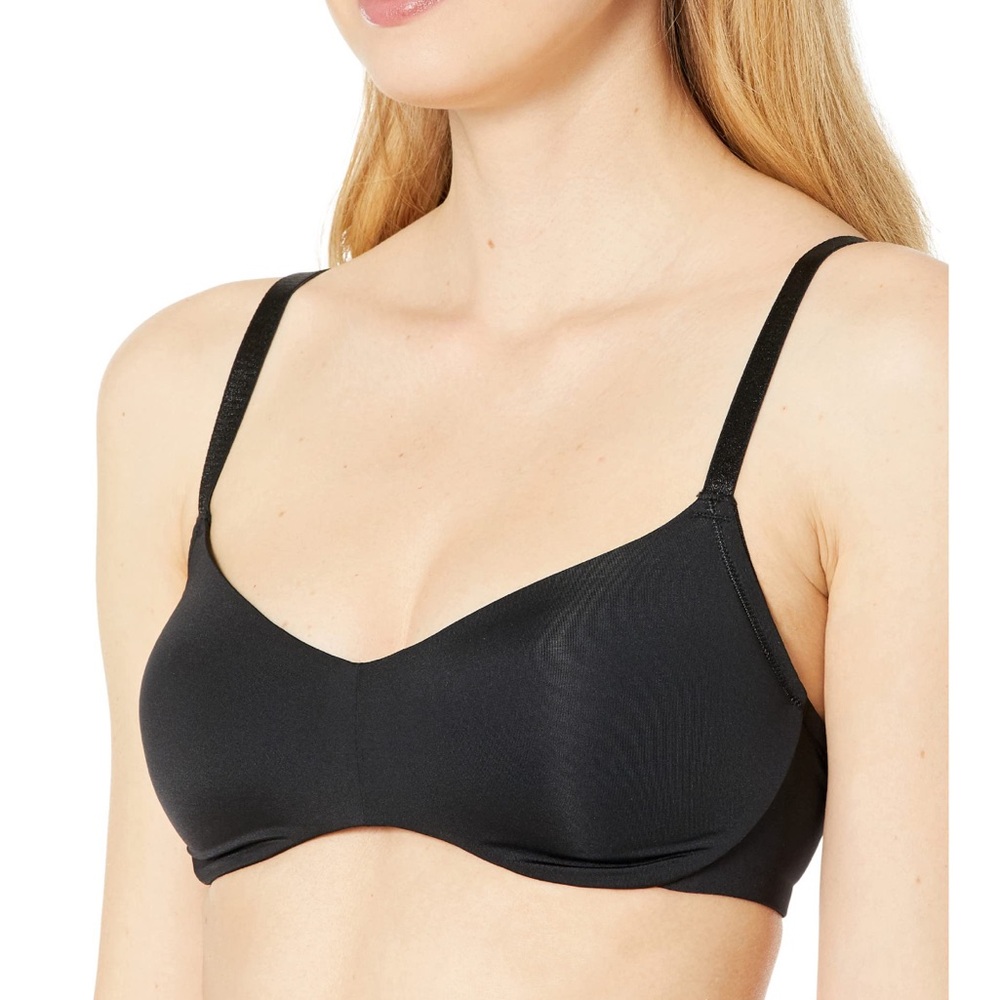 Natori Cushioned Comfort Wireless Bra Black 30A